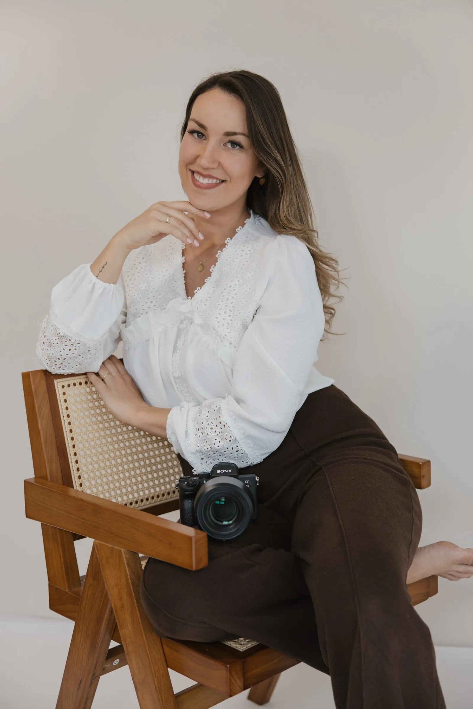 Veronika Manhardt, Babyfotografin in Hohenpeißenberg, im Studio